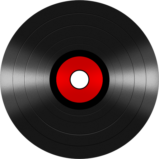 Vinyl record disc icon (PSD) - GraphicsFuel