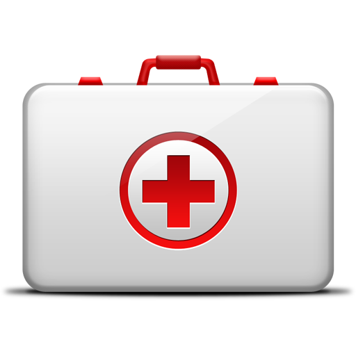 First-Aid medical kit icon (PSD) - GraphicsFuel