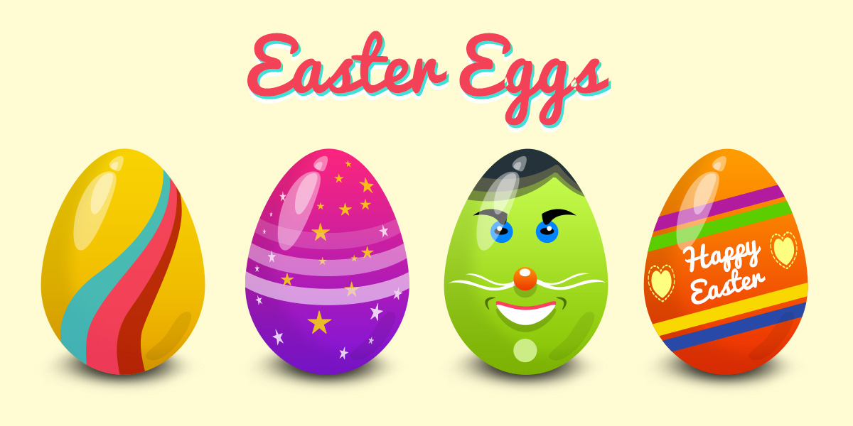 Download Easter Eggs Vector Psd Graphicsfuel