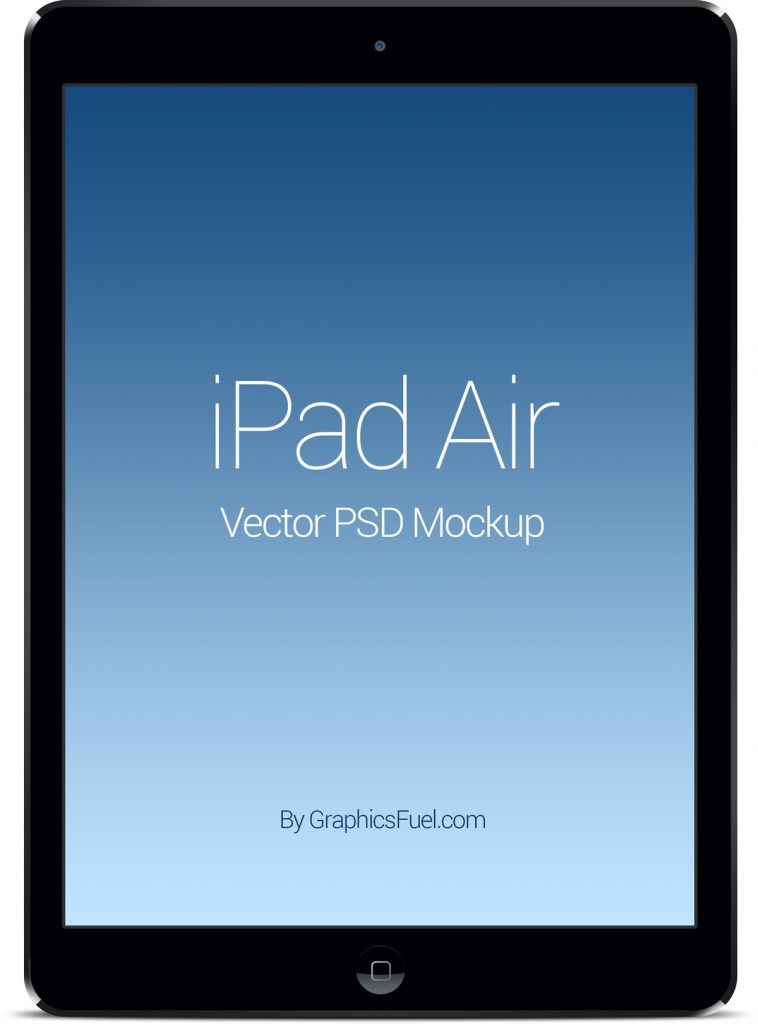 IPad Air PSD Mockup   Graphicsfuel