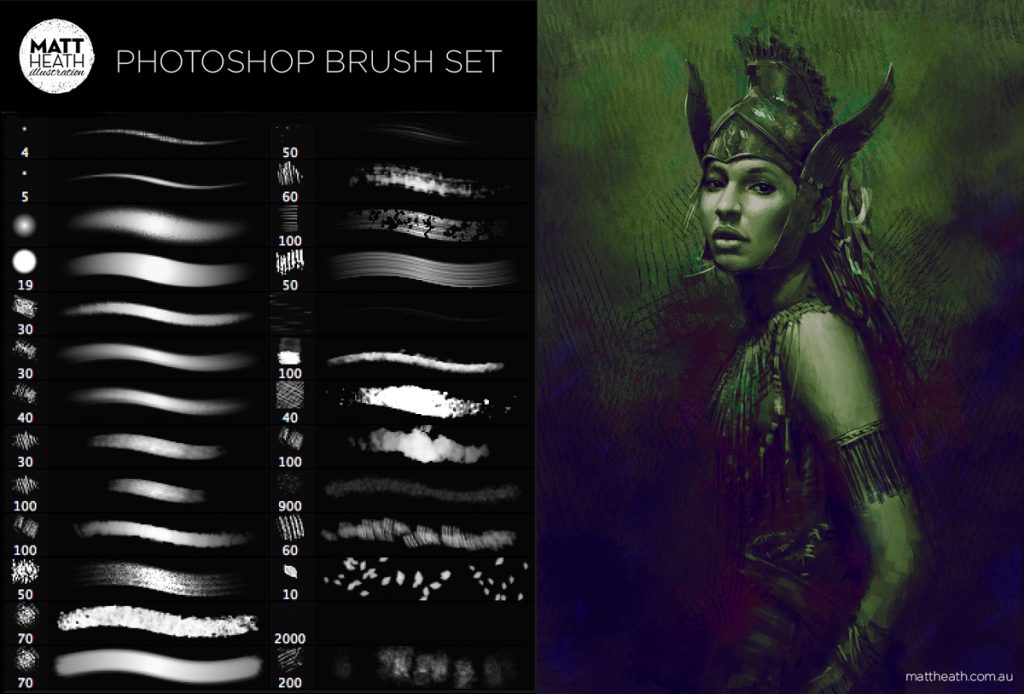 photoshop digital painting brush set cs6