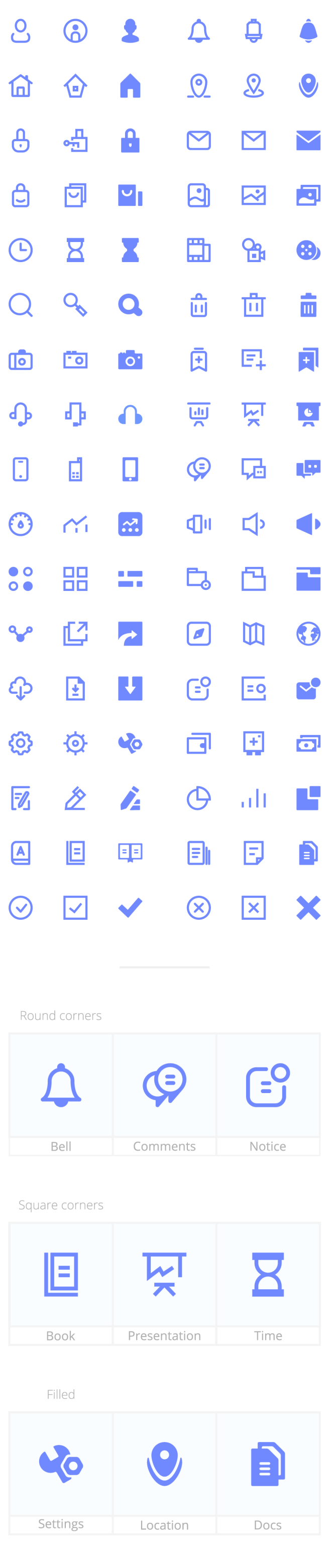 100 Free UI Icons - Graphicsfuel