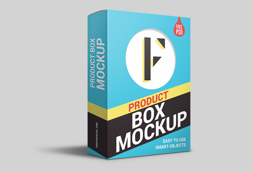 Box Mockup Set Free PSD Template 