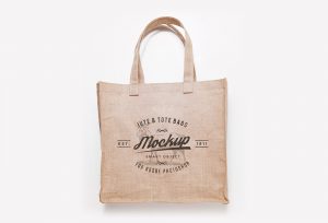 Download Free Jute And Tote Bag Mockups - GraphicsFuel