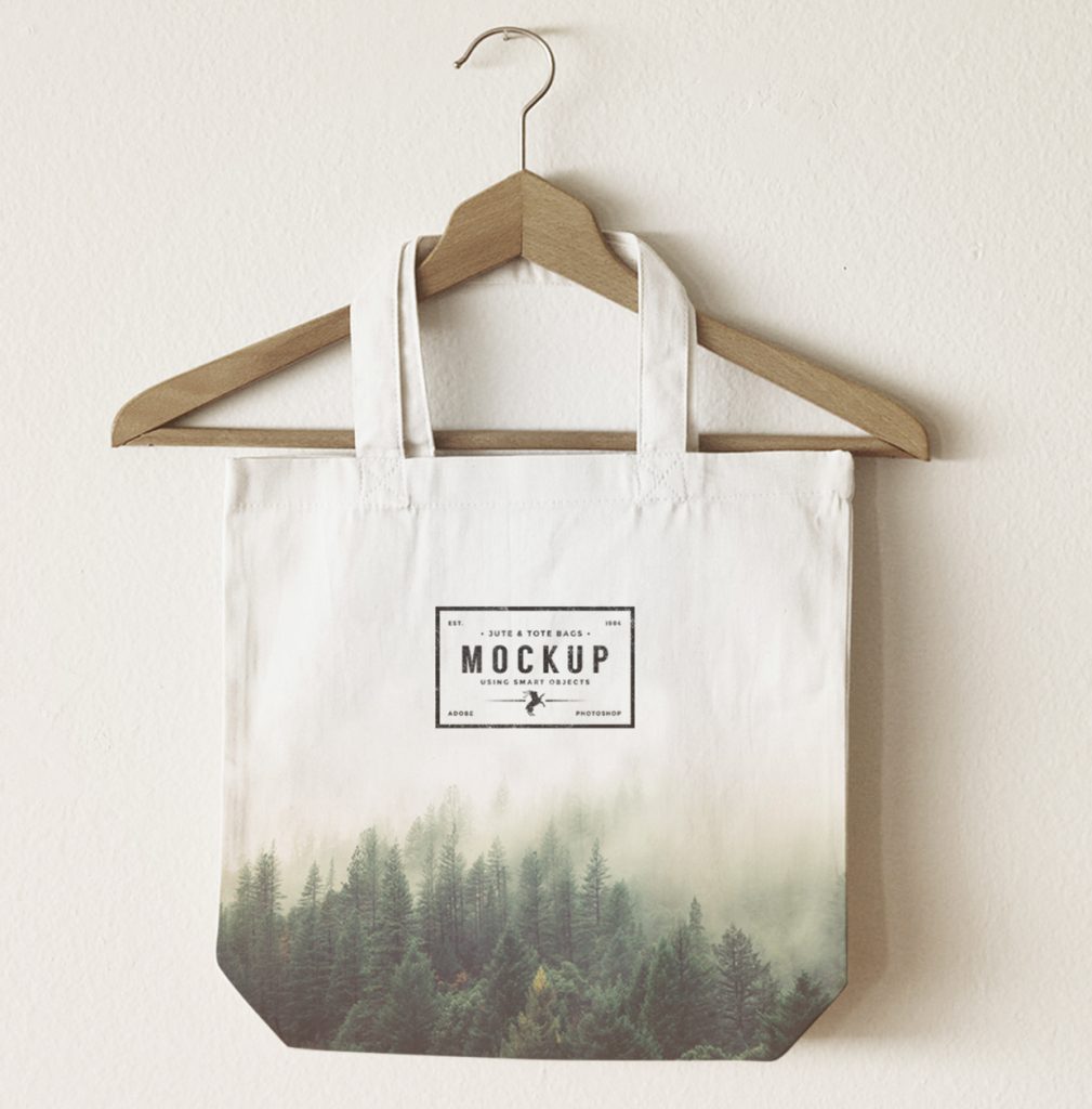 Free Jute And Tote Bag Mockups - GraphicsFuel