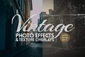 Vintage texture effect