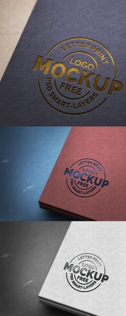 Download Paper Letterpress Logo Mockup PSD - GraphicsFuel