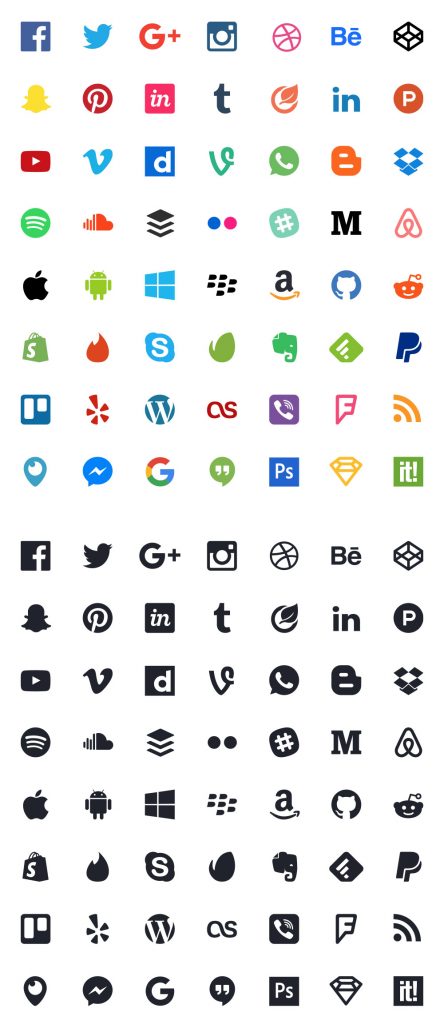 50+ Free Flat Icons