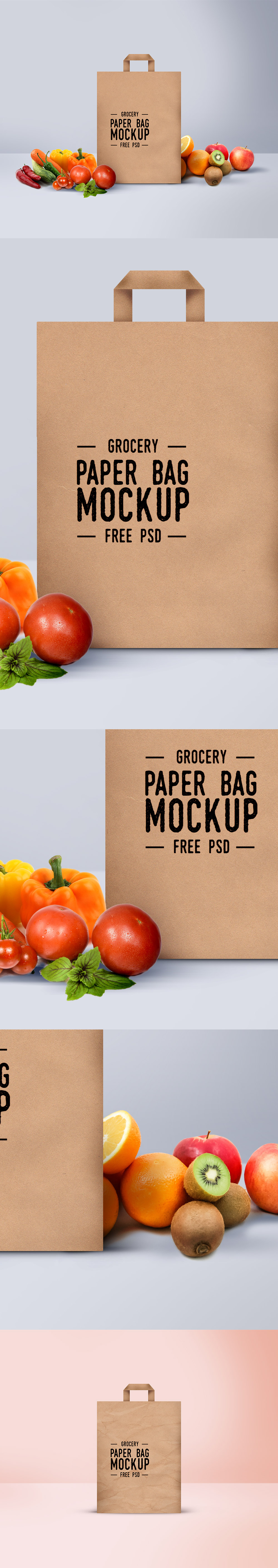 Shopping Paper Bag Mockup - GraphicsFuel