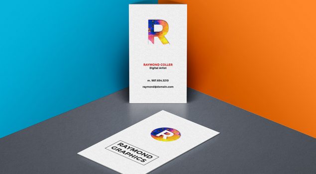 Download Vertical Business Card Mockup Archives Graphicsfuel Yellowimages Mockups