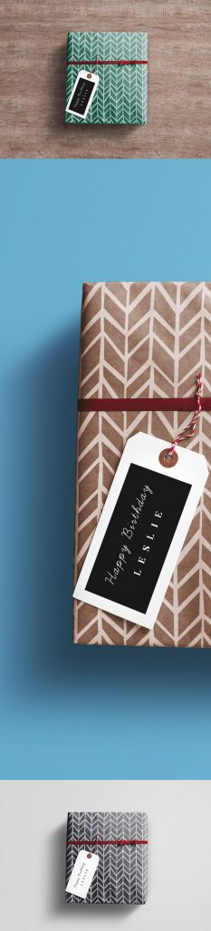 Download Gift Wrap Box PSD Mockup - GraphicsFuel