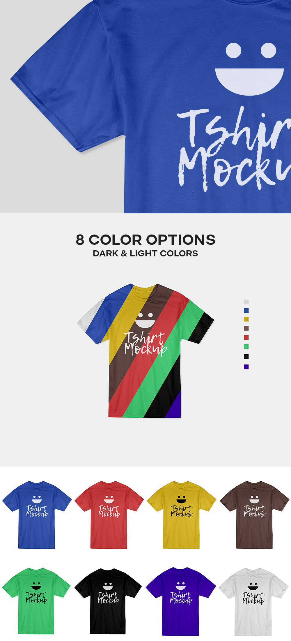 Cotton T-Shirt Mockup PSD - Graphicsfuel
