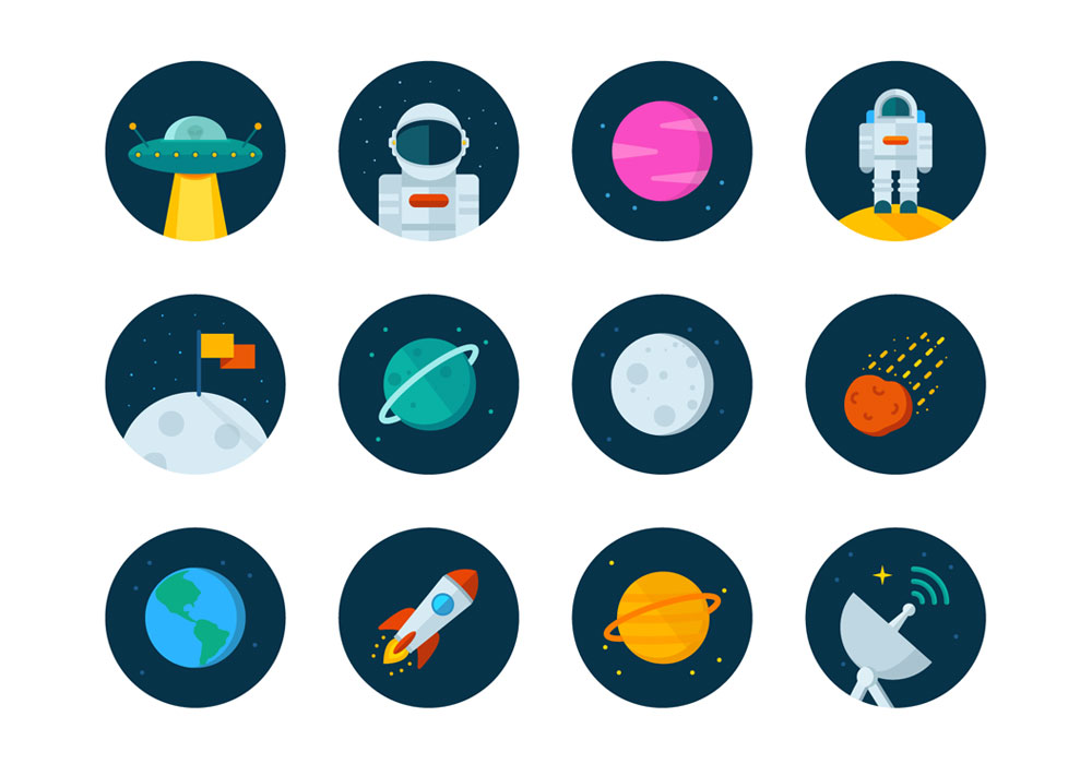 Free Space Icons