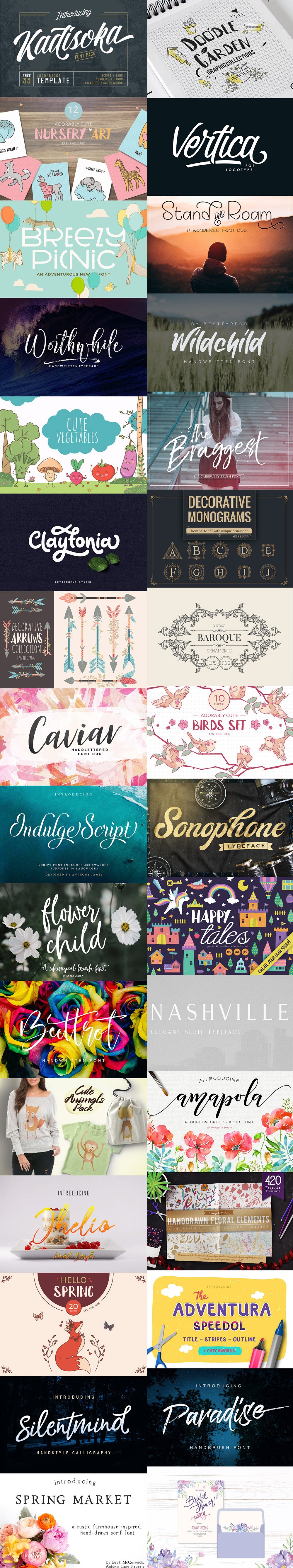 Fonts & Graphics Bundle