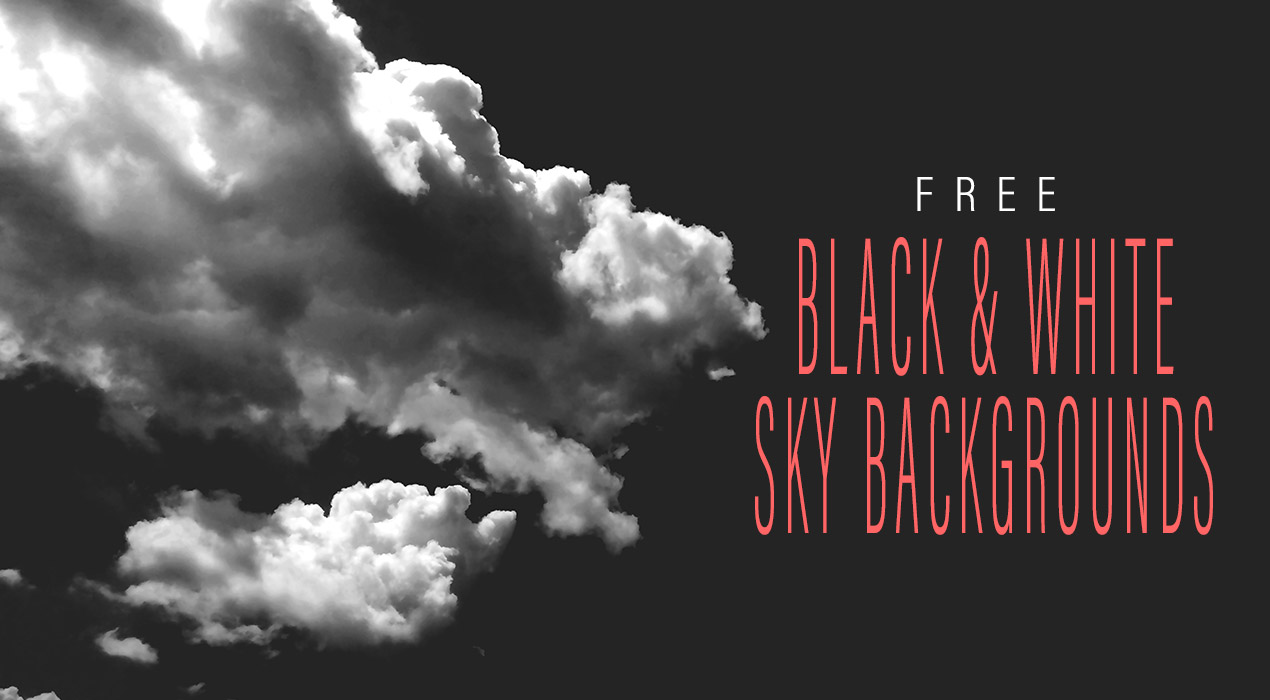 Black &Amp; White Sky Backgrounds - Graphicsfuel