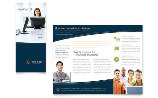 40 Free Professional Tri-fold Brochures for Business - Graphicsfuel