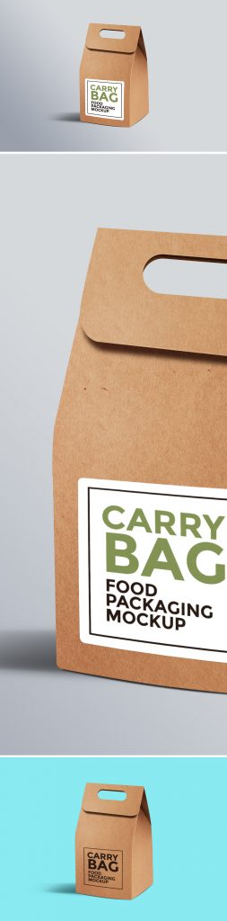 Download Cardboard Paper Carry Bag Mockup - GraphicsFuel