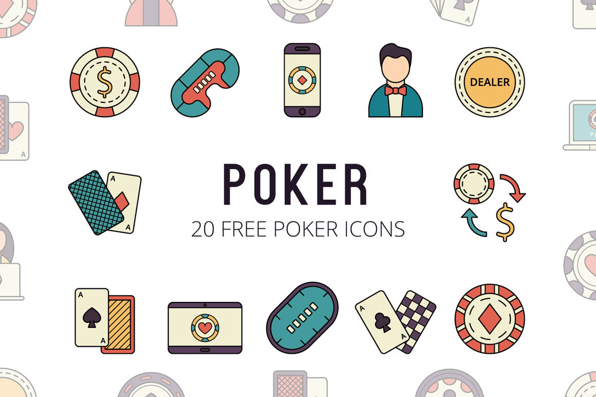 Poker Vector Free Icon Set