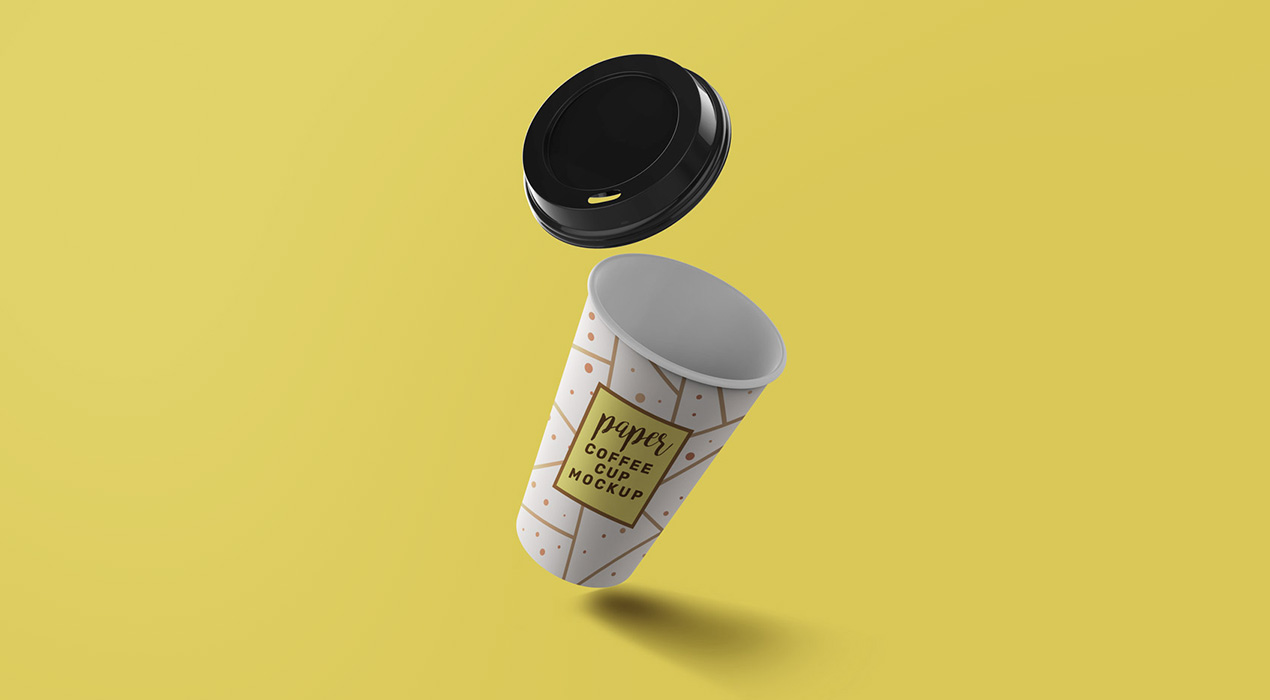 Coffee Cup Mockups Kit - GraphicsFuel