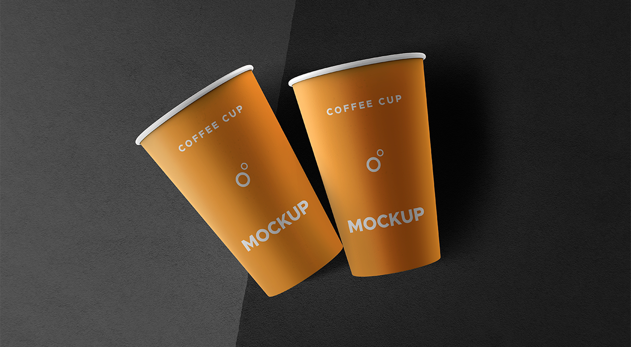 Coffee Cups Mockup