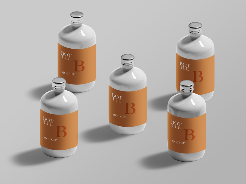 Bottle Mockup Templates