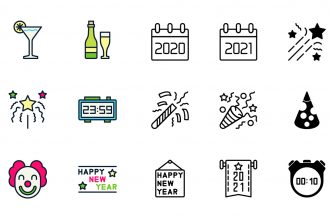 Free New Year Icons