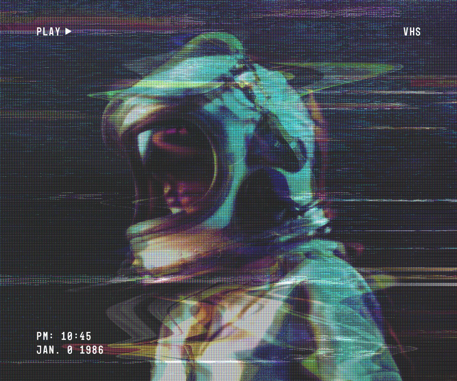 VHS Screen Glitch Photo Effect - Graphicsfuel