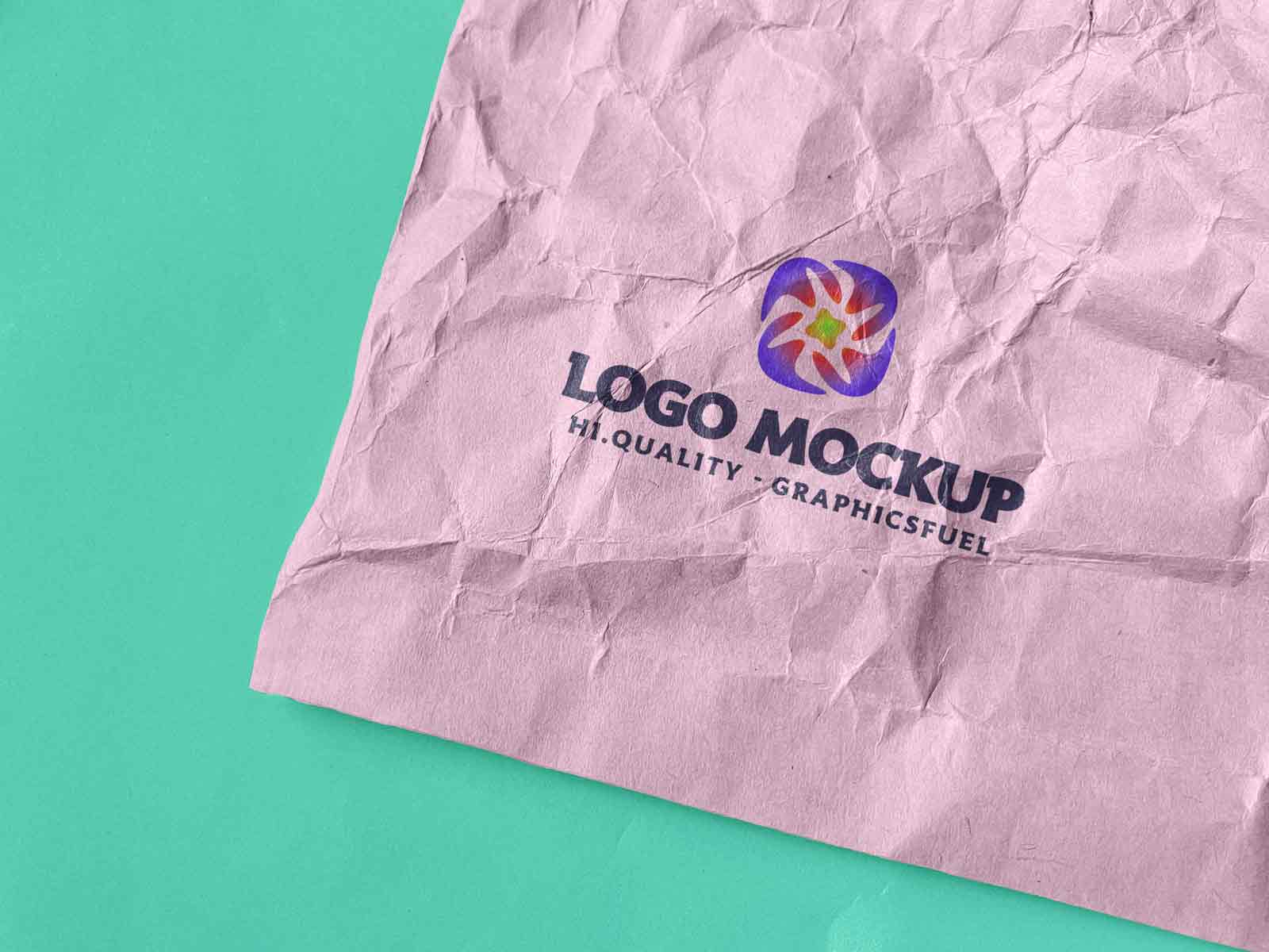 Paper Logo Mockup