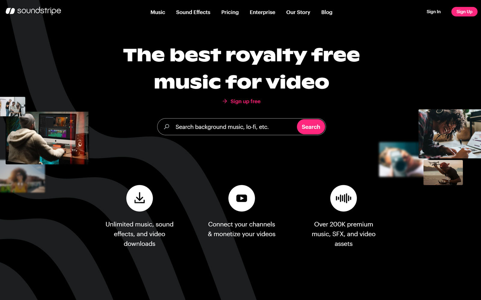 Soundstripe royalty free music