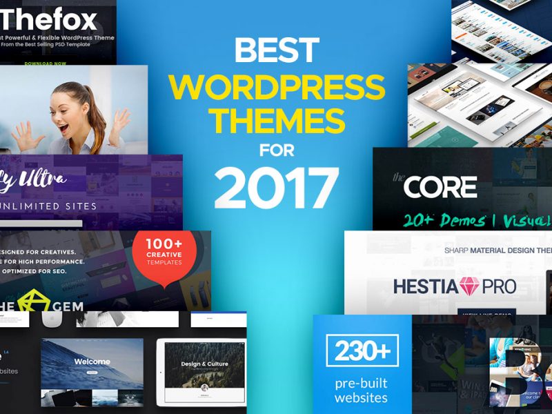 Best Wordpress Themes for 2017