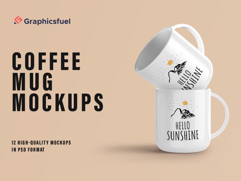 Coffee cup mockup templates