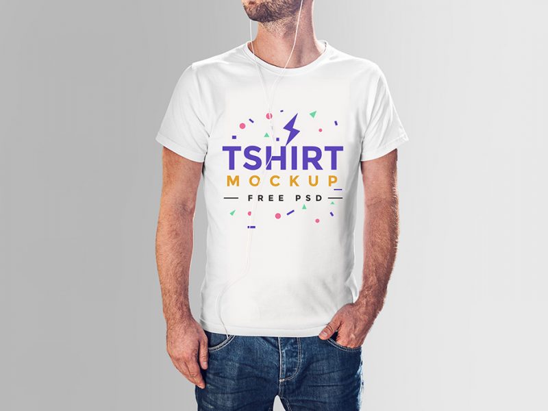 TShirt Mockup PSD Template