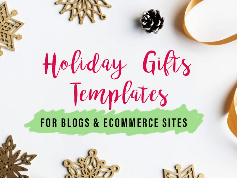 Holiday & Gifts Templates For Ecommerce Sites