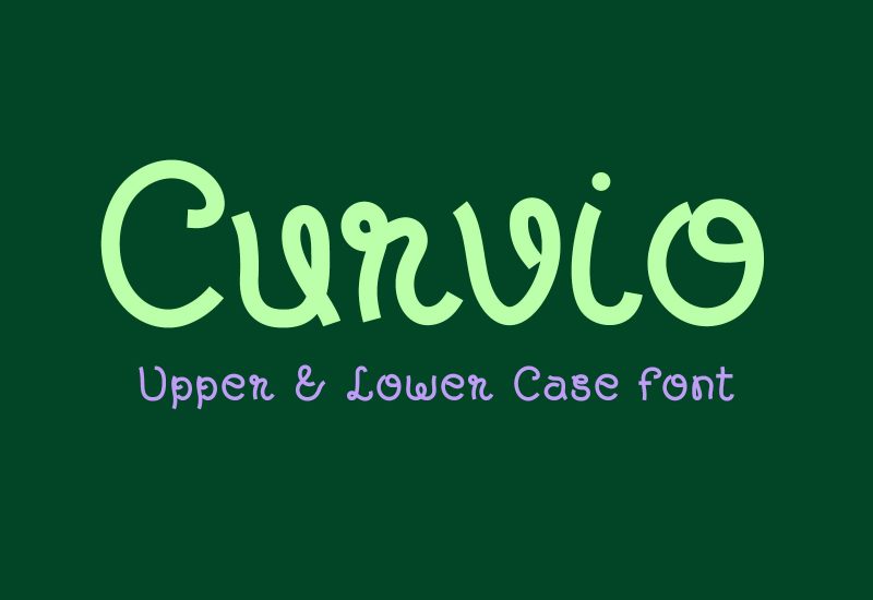 Curvio font