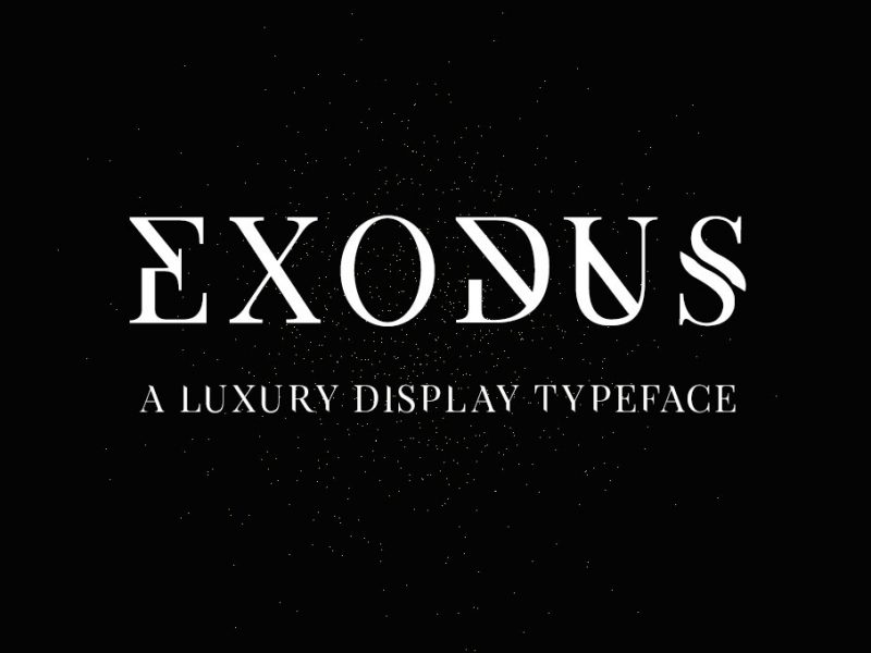 Exodus Free Font