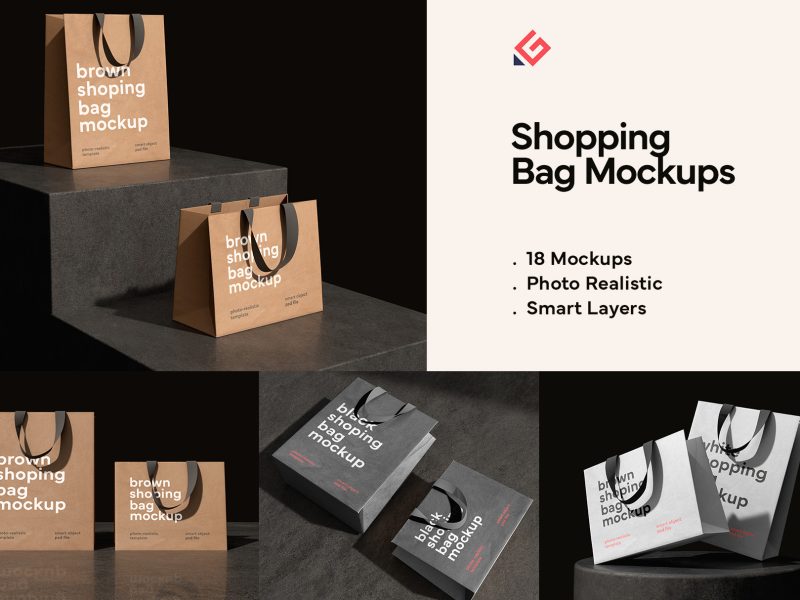 Shopping Bag Mockups