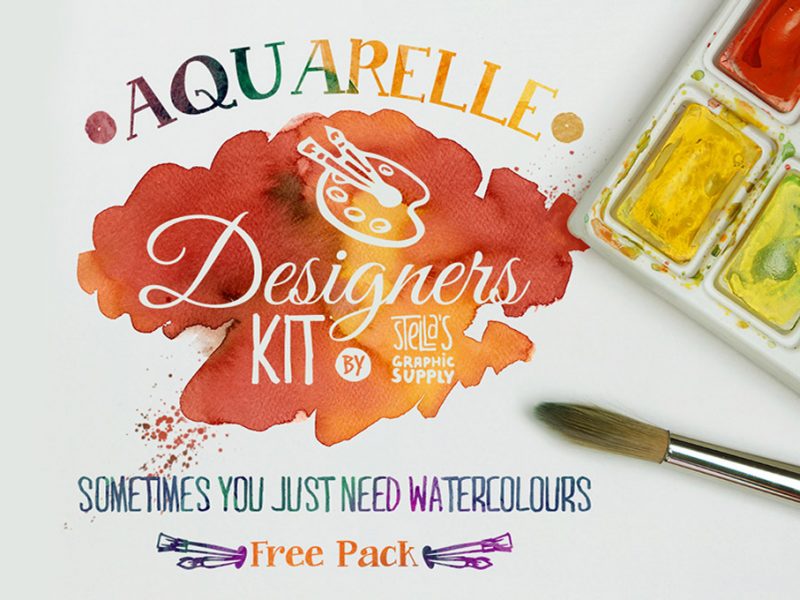 watercolors-texture-kit